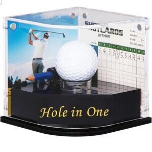 Hole In One Golf Ball Display Case
